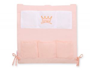 Cot tidy- Little Prince/Princess powder pink